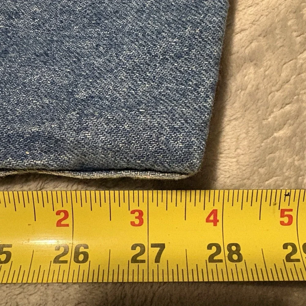 Carhartt Loose Fit Jeans Men's 48x30 Blue Denim Workwear Straight Leg B17DST